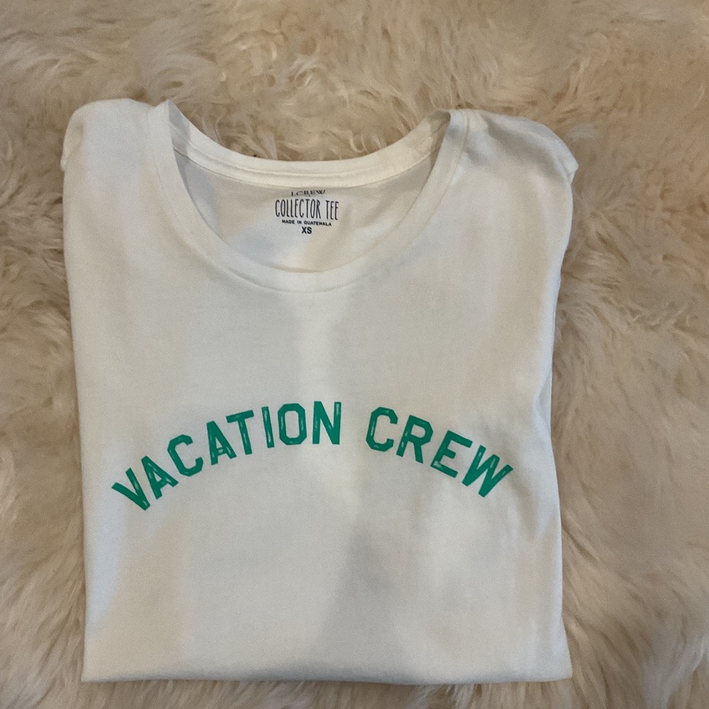 J Crew Factory Vacation T Shirt Size XS